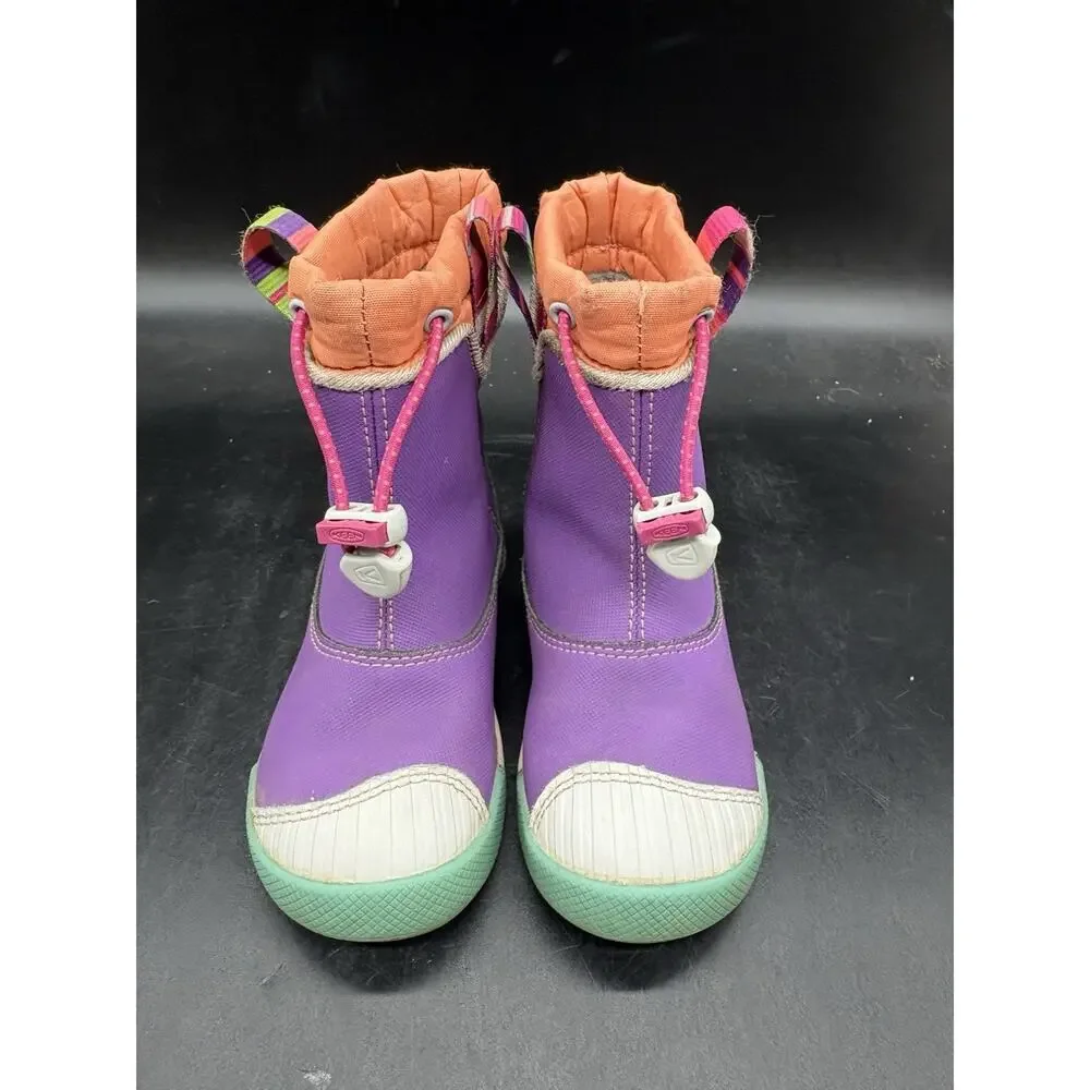 Keen Kids Encanto 365 Waterproof Boot toddler size 8C purple pink blue 1014403
